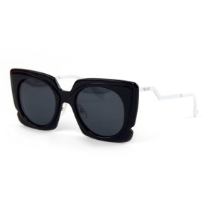 Женские очки Fendi с серой линзой ff0117s-bl фото