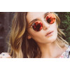 Очки Ray-Ban круглые 3447orange-silver