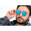 Очки Ray-Ban круглые 3447aqua-s