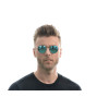 Очки Ray-Ban круглые 3447aqua-s