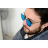 Очки Ray-Ban круглые 3447green-b