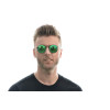 Очки Ray-Ban круглые 3447green-b