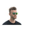 Очки Ray-Ban круглые 3447green-b