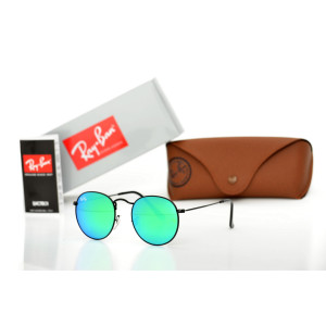Очки Ray-Ban круглые 3447green-b фото