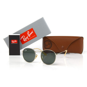 Очки Ray-Ban круглые 3447-black-s фото