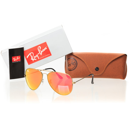 Очки Ray-Ban Original 3026D-pink-bronze