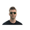 Очки Ray-Ban Original 3025D-green-gold