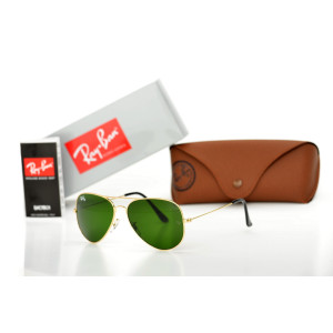 Очки Ray-Ban Original 3025D-green-gold фото